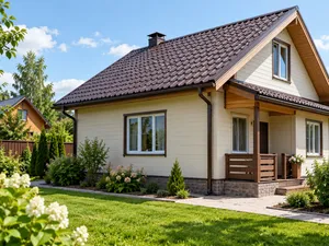 Готовая кровля после завершения работ